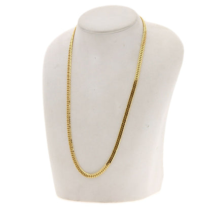 SELECT JEWELRY セレクトジュエリー 喜平 キヘイ 6面W ネックレス K18YG メンズ 中古