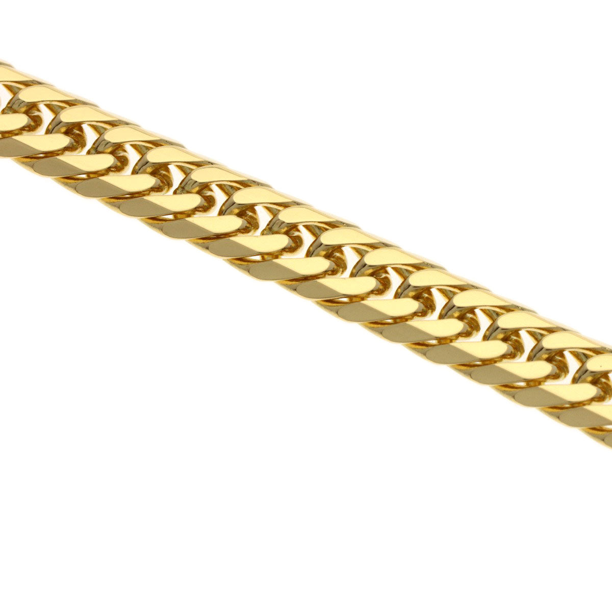 SELECT JEWELRY セレクトジュエリー 喜平 キヘイ 6面W ネックレス K18YG メンズ 中古