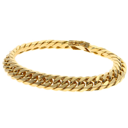 SELECT JEWELRY セレクトジュエリー 喜平 キヘイ 6面W ブレスレット K18YG メンズ 中古