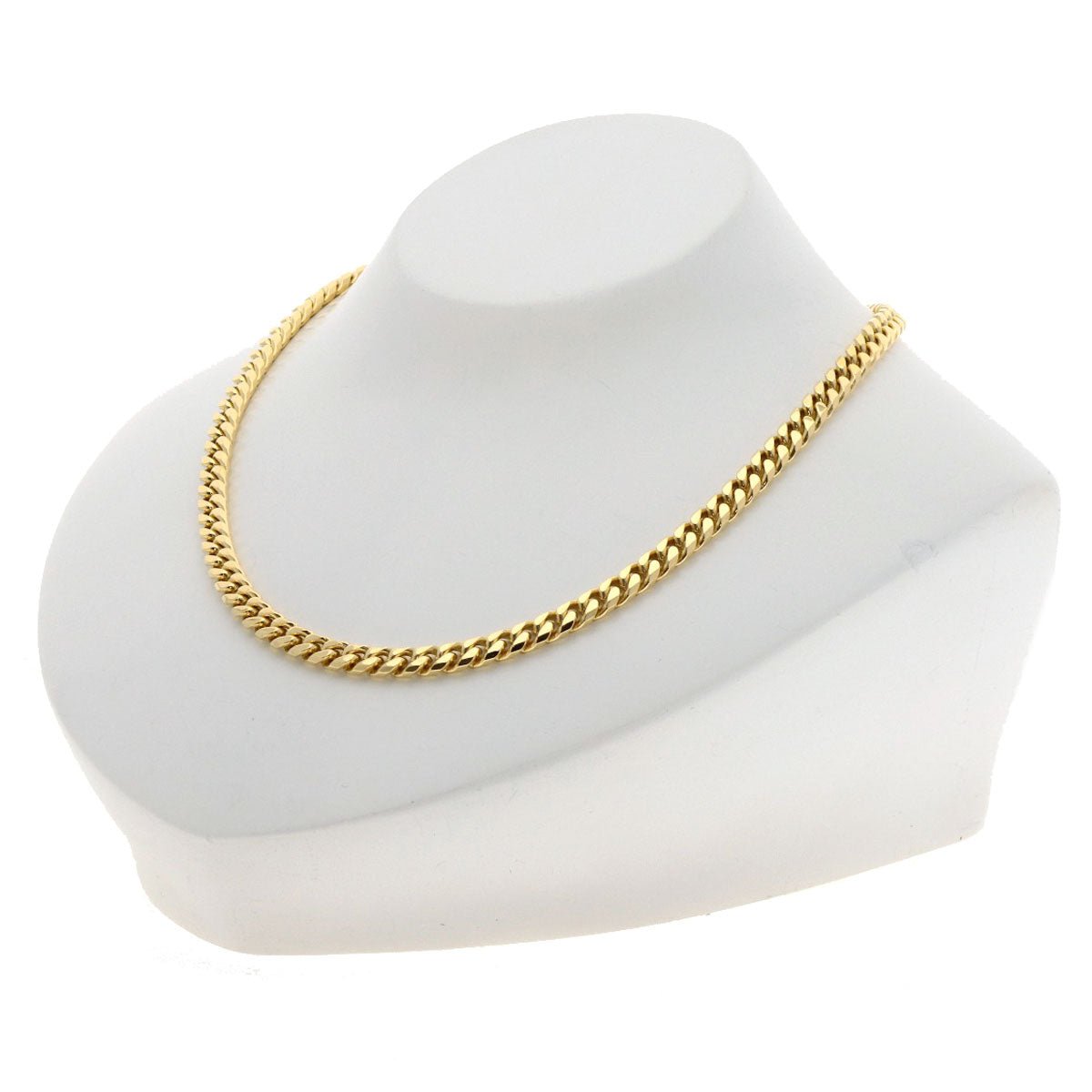 SELECT JEWELRY セレクトジュエリー 喜平 キヘイ 8面 ネックレス K18YG レディース 中古