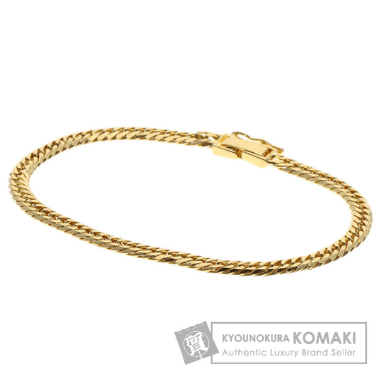 SELECT JEWELRY セレクトジュエリー 喜平 キヘイ 6面W ブレスレット K18YG レディース 中古
