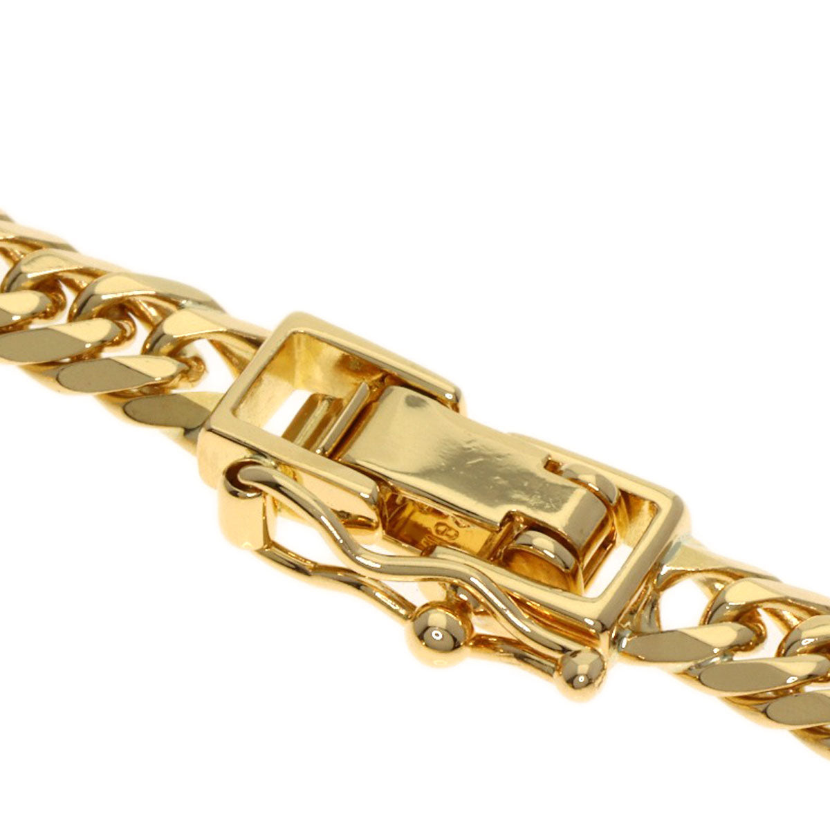 SELECT JEWELRY セレクトジュエリー 喜平 キヘイ 6面W ブレスレット K18YG レディース 中古