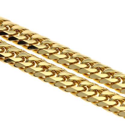 SELECT JEWELRY セレクトジュエリー 喜平 キヘイ 6面W ネックレス K18YG メンズ 中古