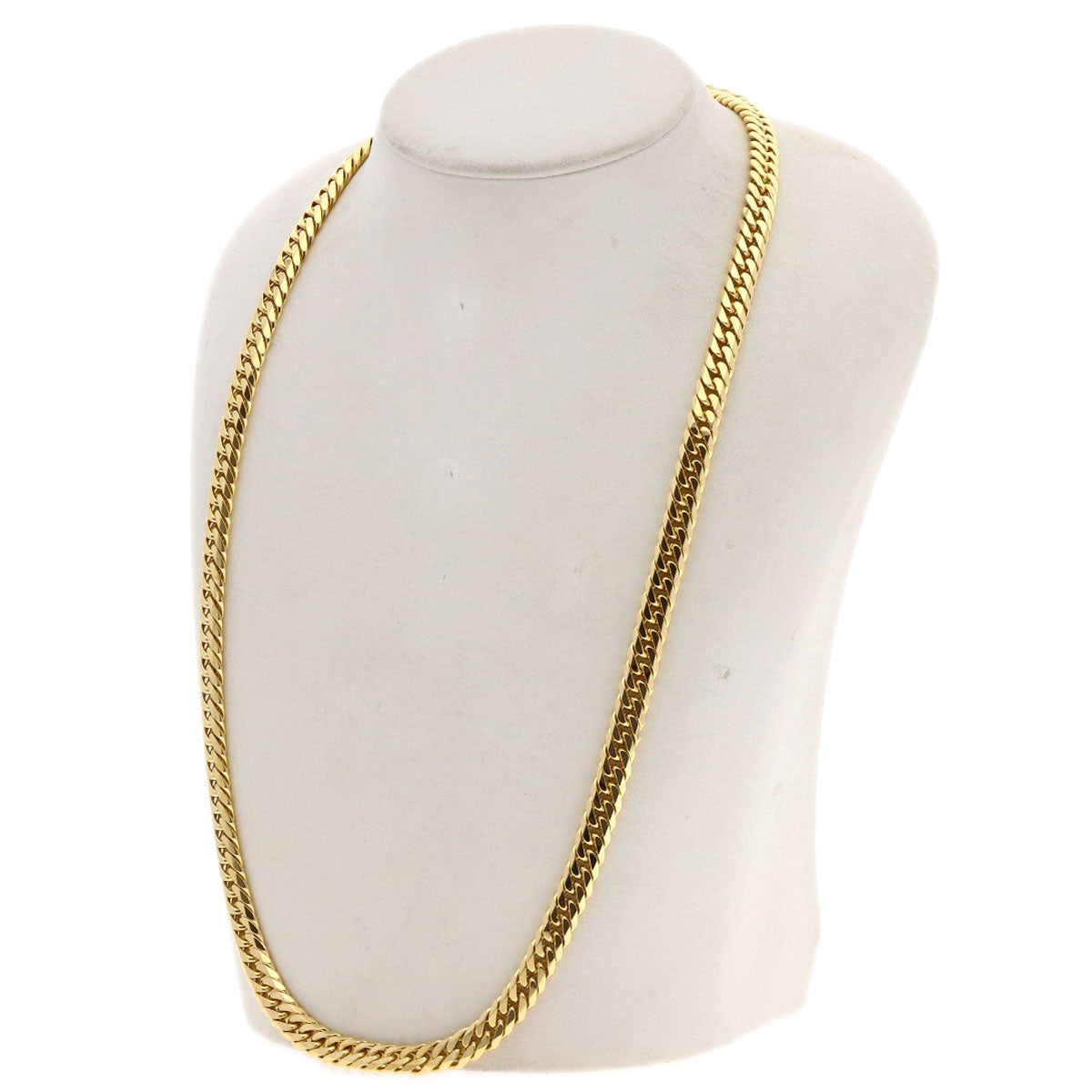 SELECT JEWELRY セレクトジュエリー 喜平 キヘイ 6面W ネックレス K18YG メンズ 中古