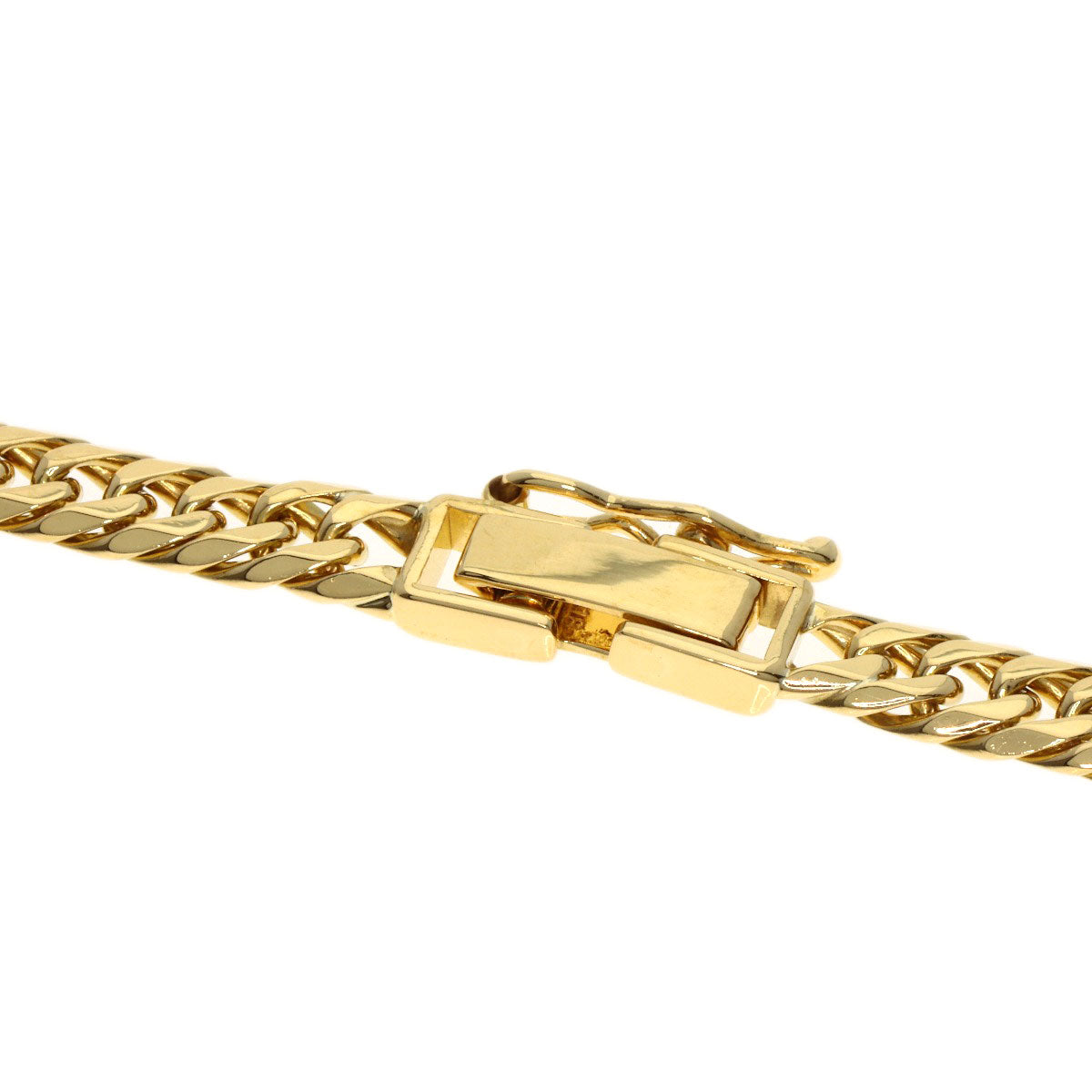 SELECT JEWELRY セレクトジュエリー 喜平 キヘイ 6面W ネックレス K18YG メンズ 中古