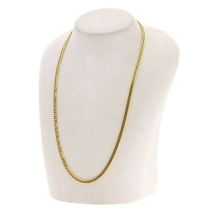 SELECT JEWELRY セレクトジュエリー 喜平 キヘイ 6面W ネックレス K18YG メンズ 中古