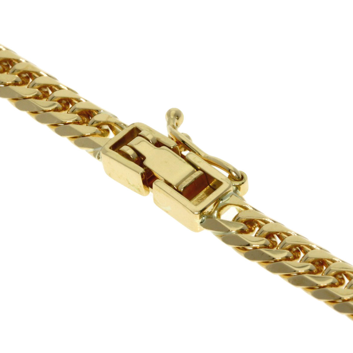 SELECT JEWELRY セレクトジュエリー 喜平 キヘイ W6面 ネックレス K18YG レディース 中古