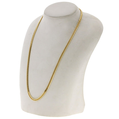 SELECT JEWELRY セレクトジュエリー 喜平 キヘイ W6面 ネックレス K18YG レディース 中古