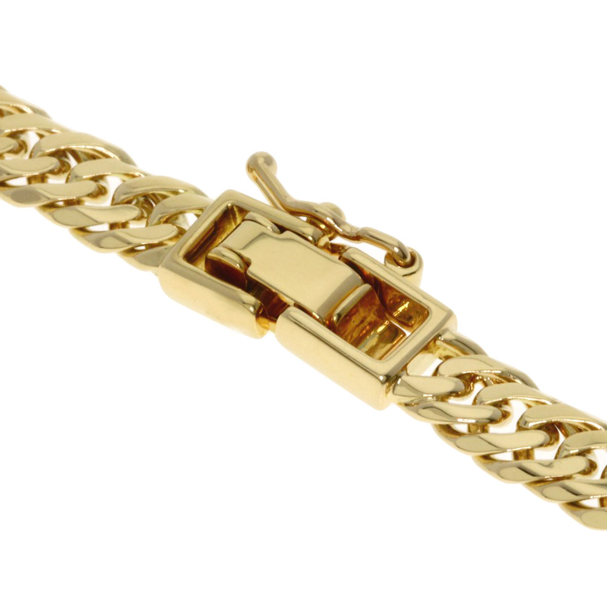 SELECT JEWELRY セレクトジュエリー 喜平 キヘイ W6面 ネックレス K18YG レディース 中古