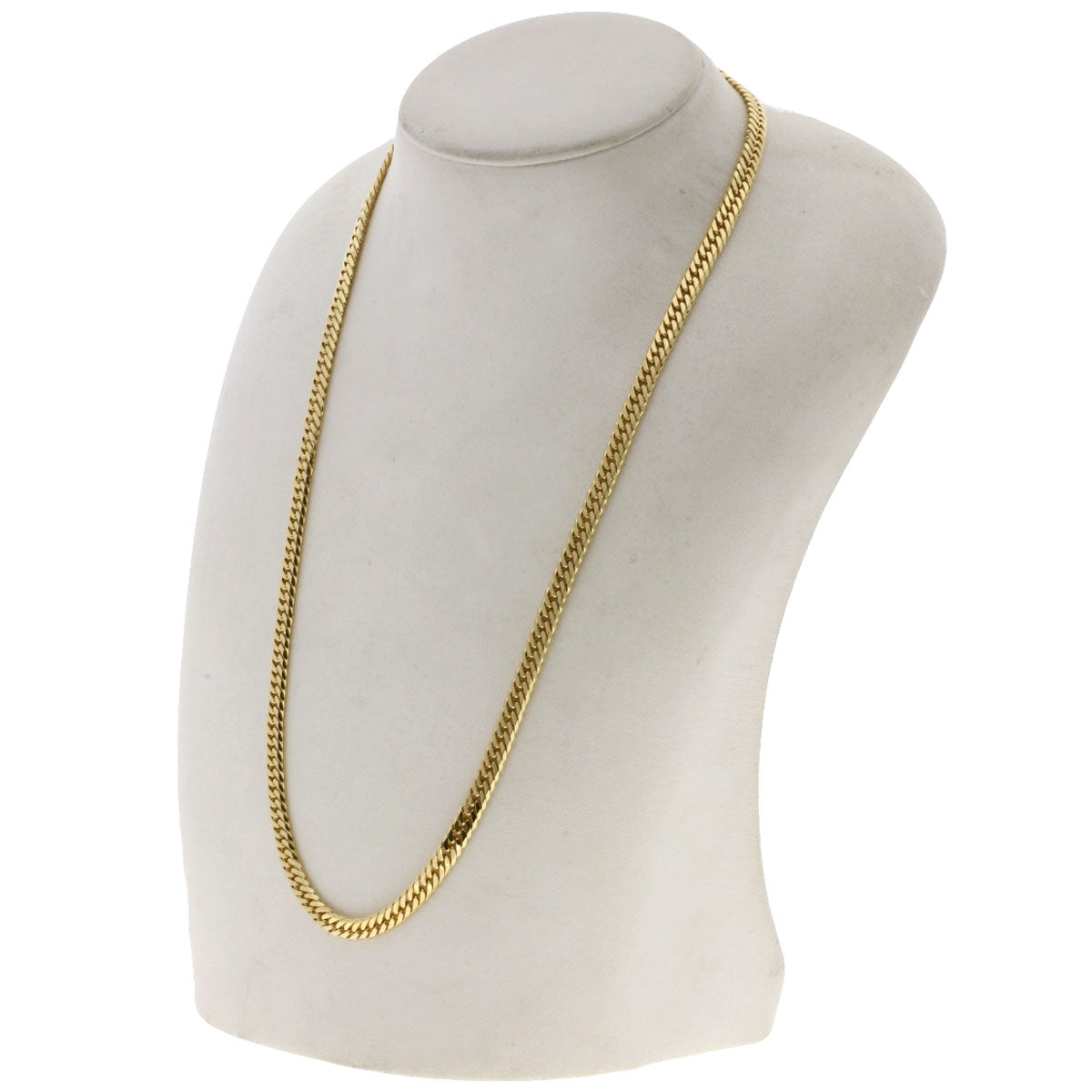 SELECT JEWELRY セレクトジュエリー 喜平 キヘイ W6面 ネックレス K18YG レディース 中古