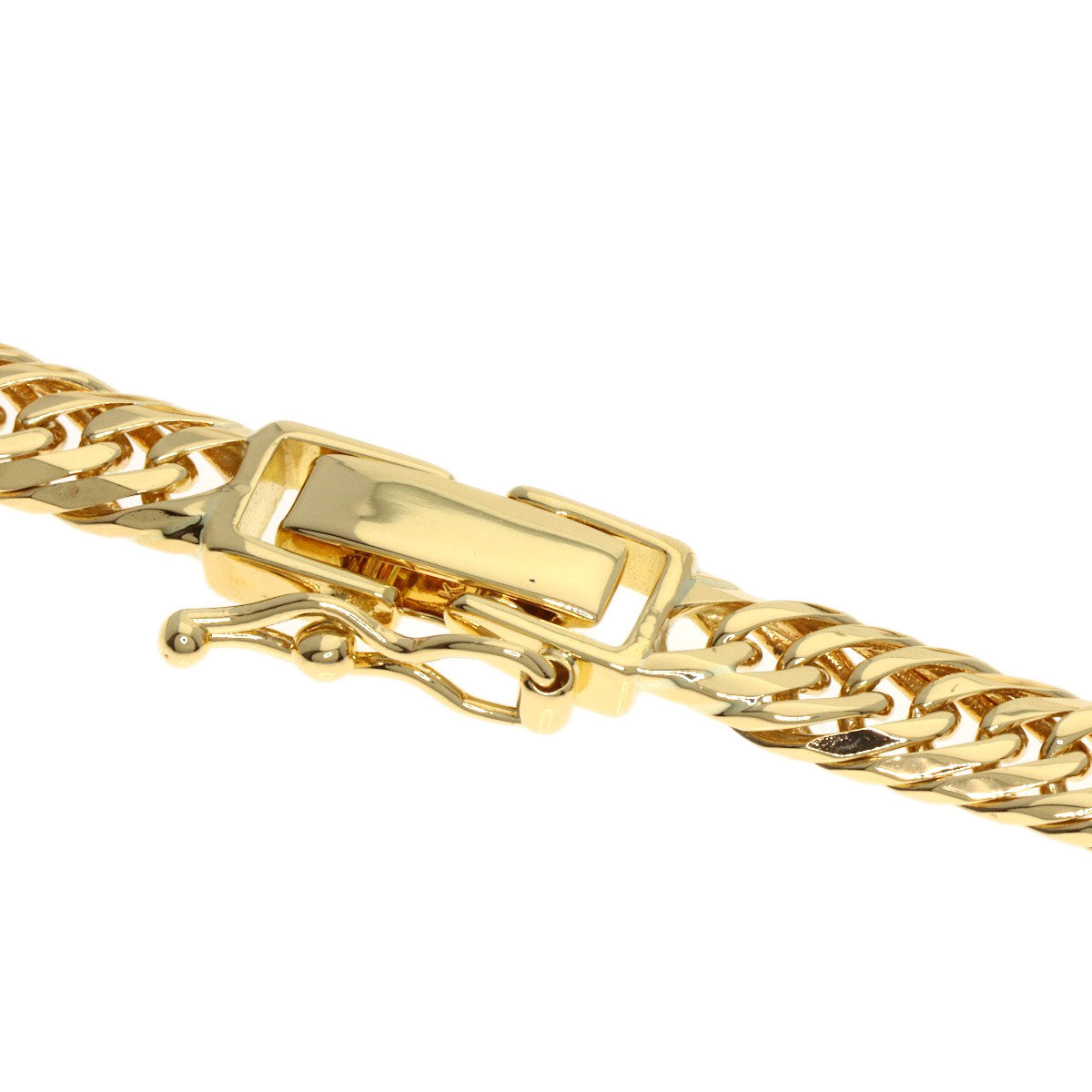 SELECT JEWELRY セレクトジュエリー 喜平 キヘイ 8面W ネックレス K18YG レディース 中古