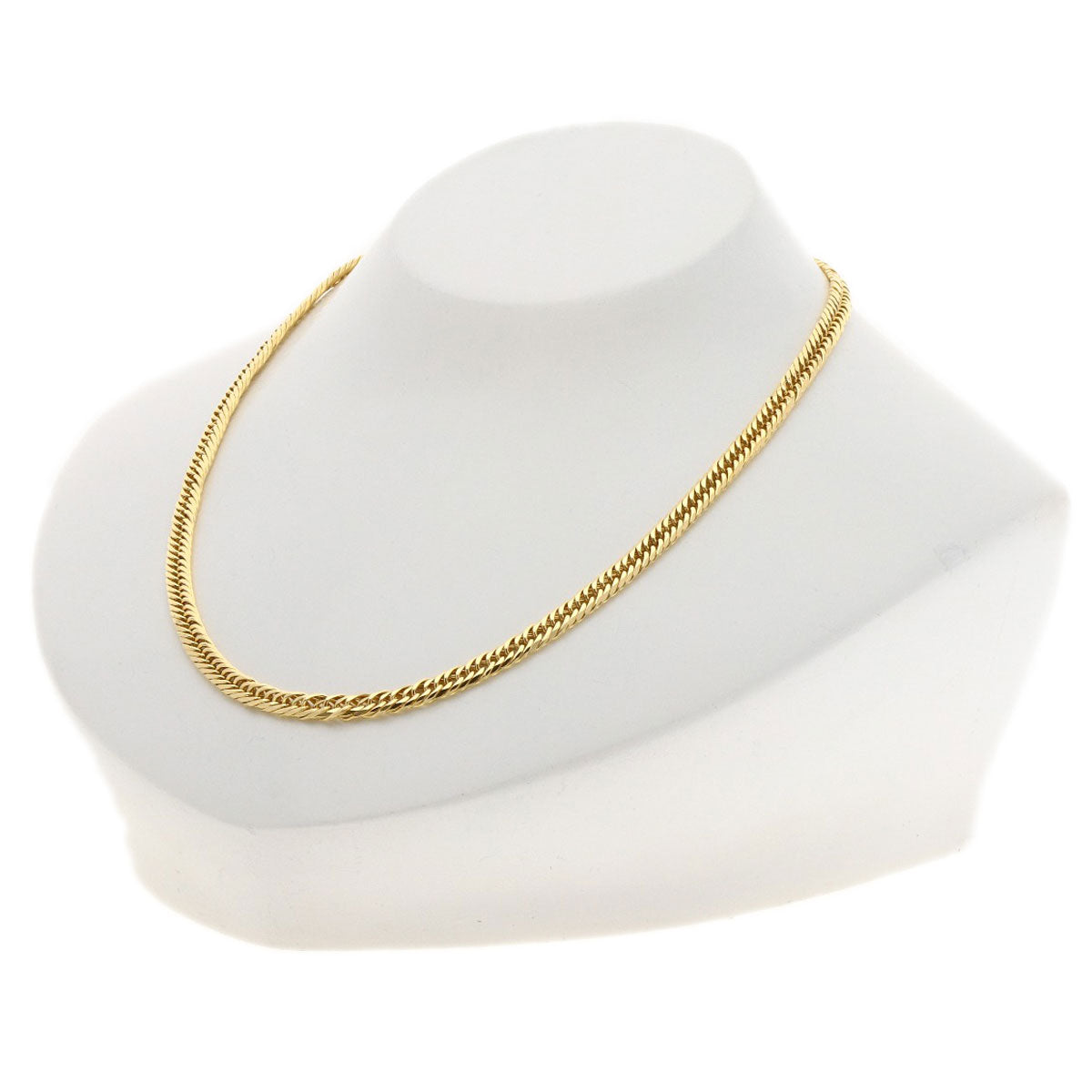 SELECT JEWELRY セレクトジュエリー 喜平 キヘイ 8面W ネックレス K18YG レディース 中古