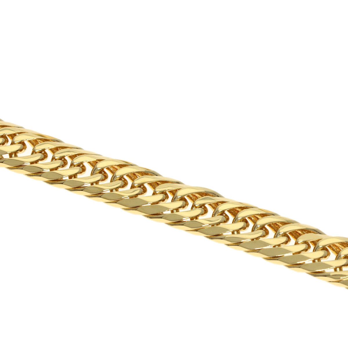 SELECT JEWELRY セレクトジュエリー 喜平 キヘイ 8面W ネックレス K18YG レディース 中古