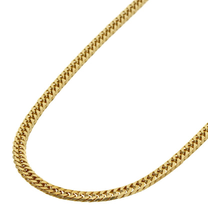 SELECT JEWELRY セレクトジュエリー 喜平 キヘイ 6面 ダブル ネックレス K18YG メンズ 中古