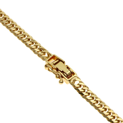 SELECT JEWELRY セレクトジュエリー 喜平 キヘイ 6面 ダブル ネックレス K18YG メンズ 中古