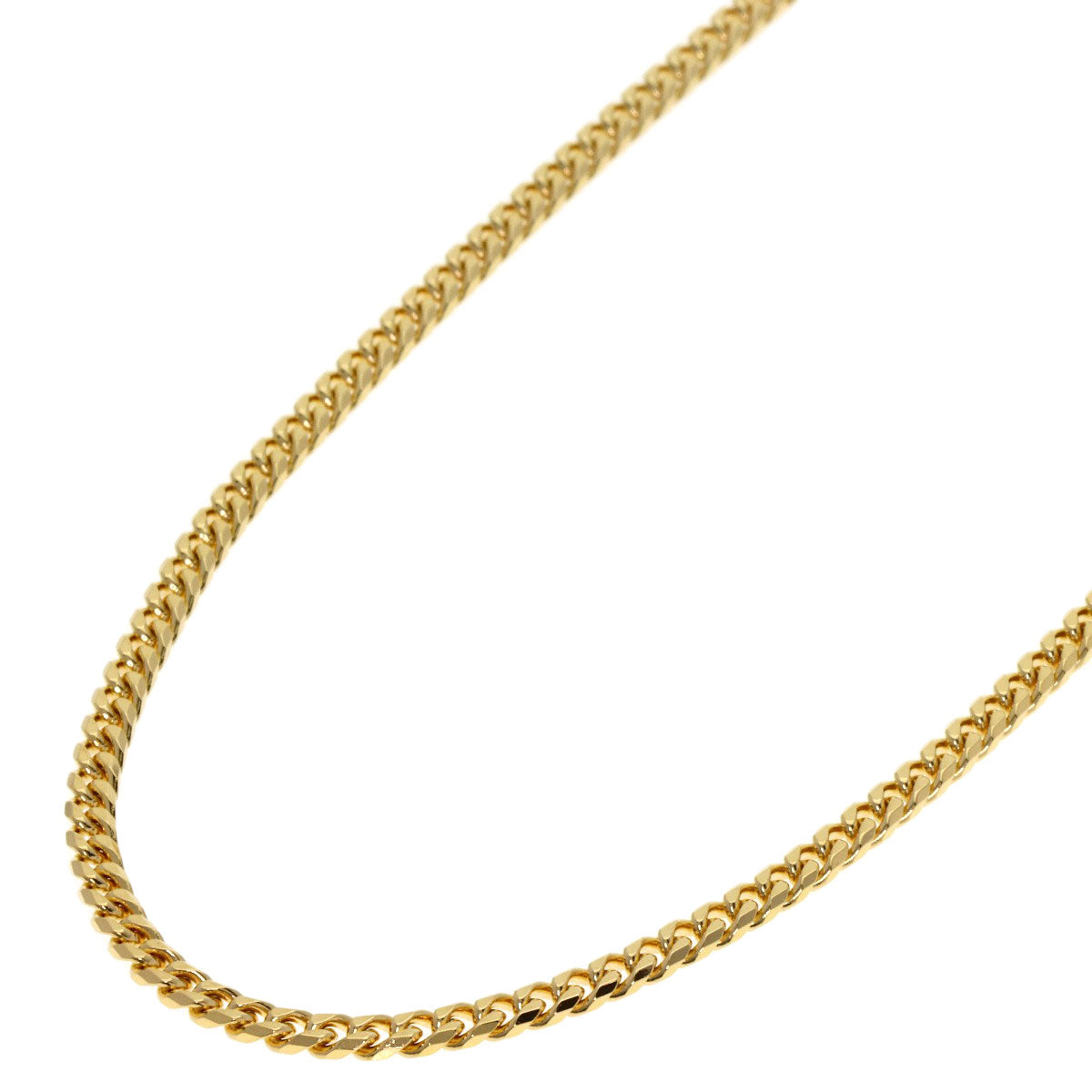 SELECT JEWELRY セレクトジュエリー 喜平 キヘイ 8面 ネックレス K18YG メンズ 中古