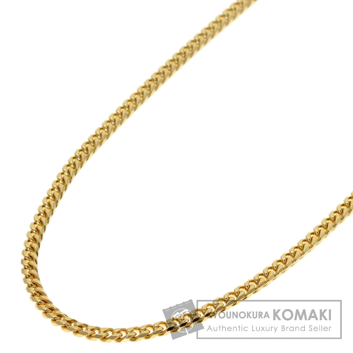 SELECT JEWELRY セレクトジュエリー 喜平 キヘイ 8面 ネックレス K18YG メンズ 中古