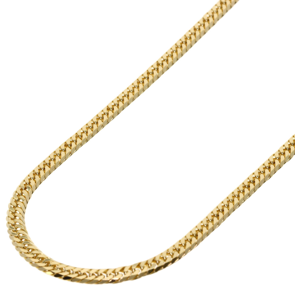 SELECT JEWELRY セレクトジュエリー 喜平 キヘイ W6面 ネックレス K18YG レディース 中古