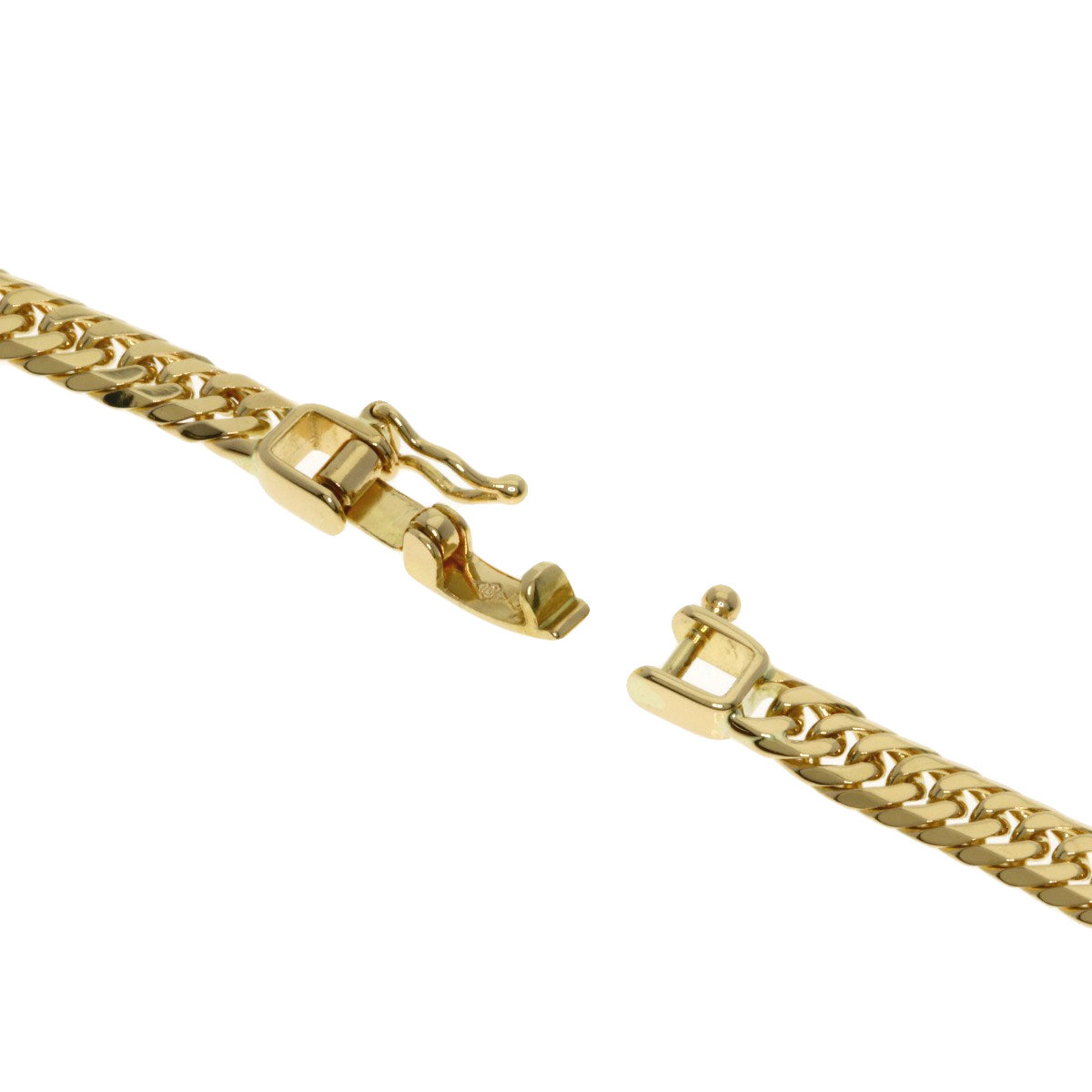 SELECT JEWELRY セレクトジュエリー 喜平 キヘイ W6面 ネックレス K18YG レディース 中古