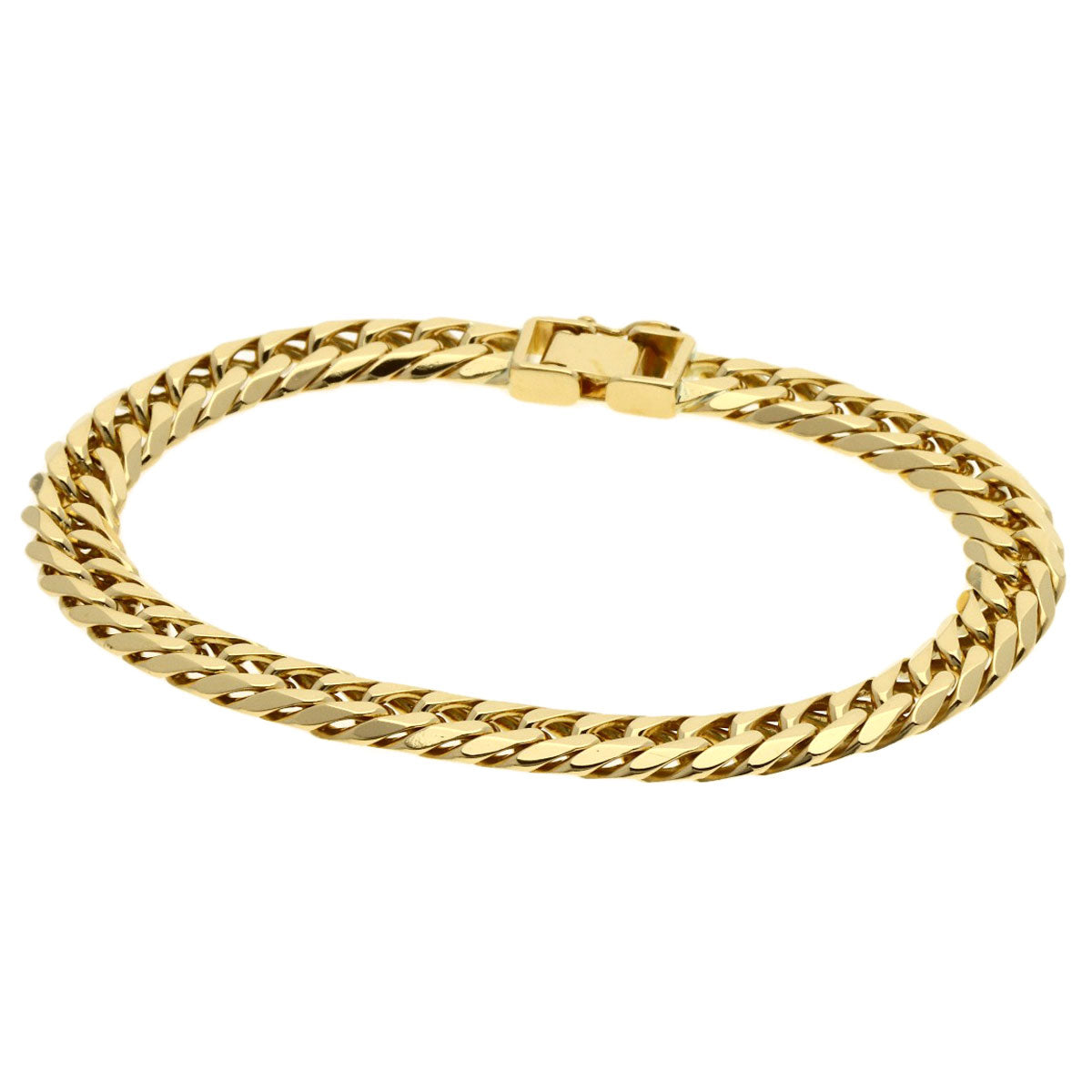 SELECT JEWELRY セレクトジュエリー 喜平 キヘイ 6面 ブレスレット K18YG メンズ 中古