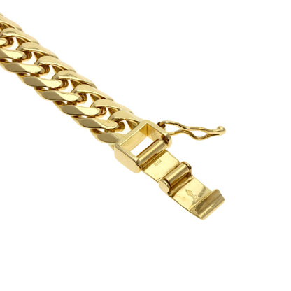 SELECT JEWELRY セレクトジュエリー 喜平 キヘイ 6面 ブレスレット K18YG メンズ 中古