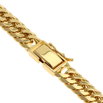 SELECT JEWELRY セレクトジュエリー 喜平 キヘイ 6面 ダブル ネックレス K18YG メンズ 中古