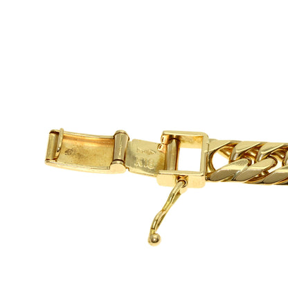 SELECT JEWELRY セレクトジュエリー 喜平 キヘイ 6面 ダブル ネックレス K18YG メンズ 中古