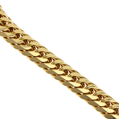 SELECT JEWELRY セレクトジュエリー 喜平 キヘイ 6面 ダブル ネックレス K18YG メンズ 中古