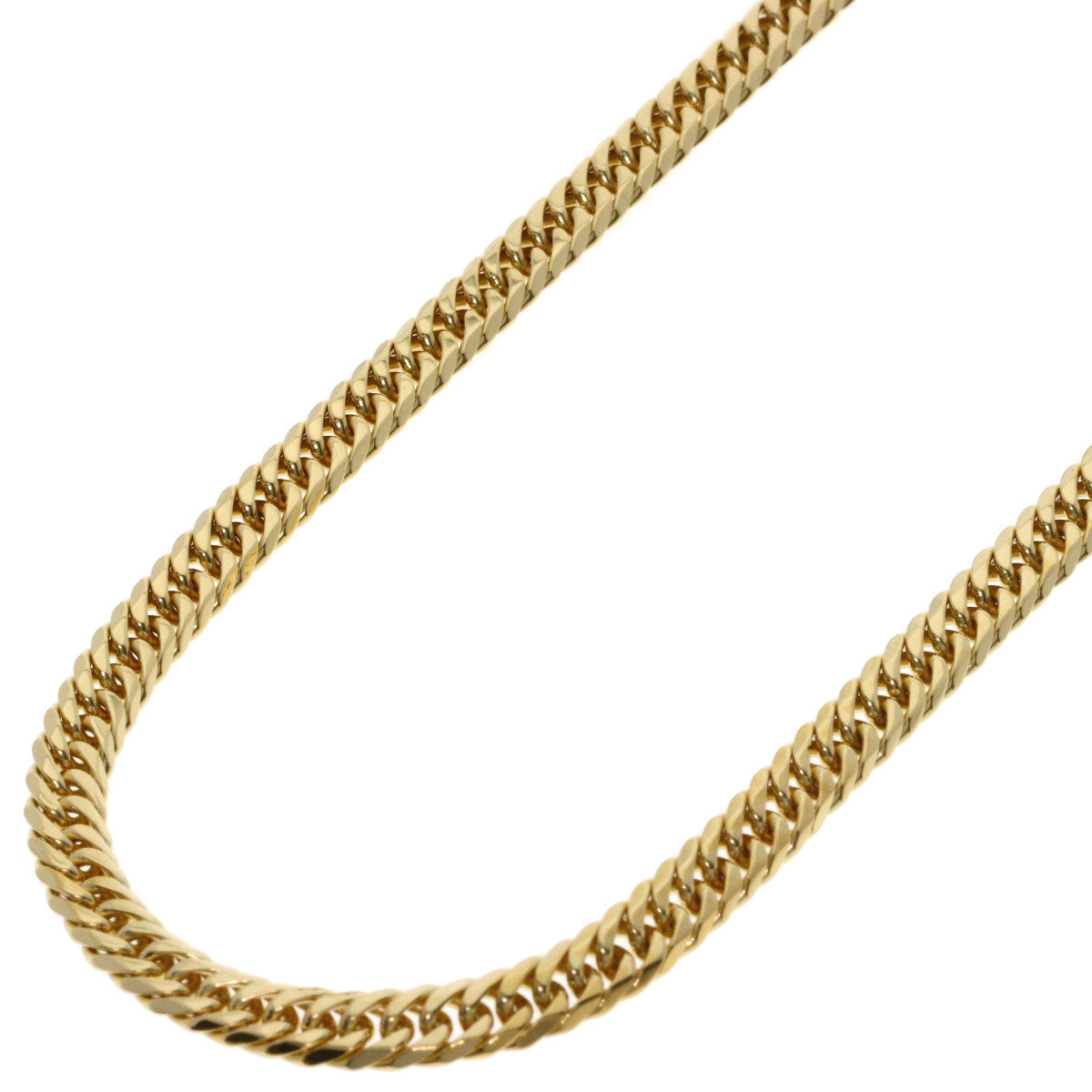 SELECT JEWELRY セレクトジュエリー 喜平 キヘイ W6面 ネックレス K18YG レディース 中古
