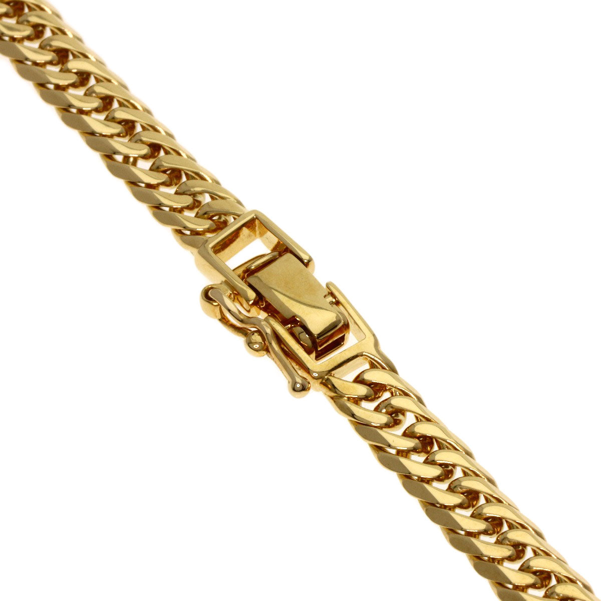 SELECT JEWELRY セレクトジュエリー 喜平 キヘイ 6面 ダブル ネックレス K18YG メンズ 中古