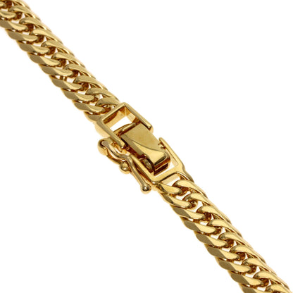SELECT JEWELRY セレクトジュエリー 喜平 キヘイ 6面 ダブル ネックレス K18YG メンズ 中古