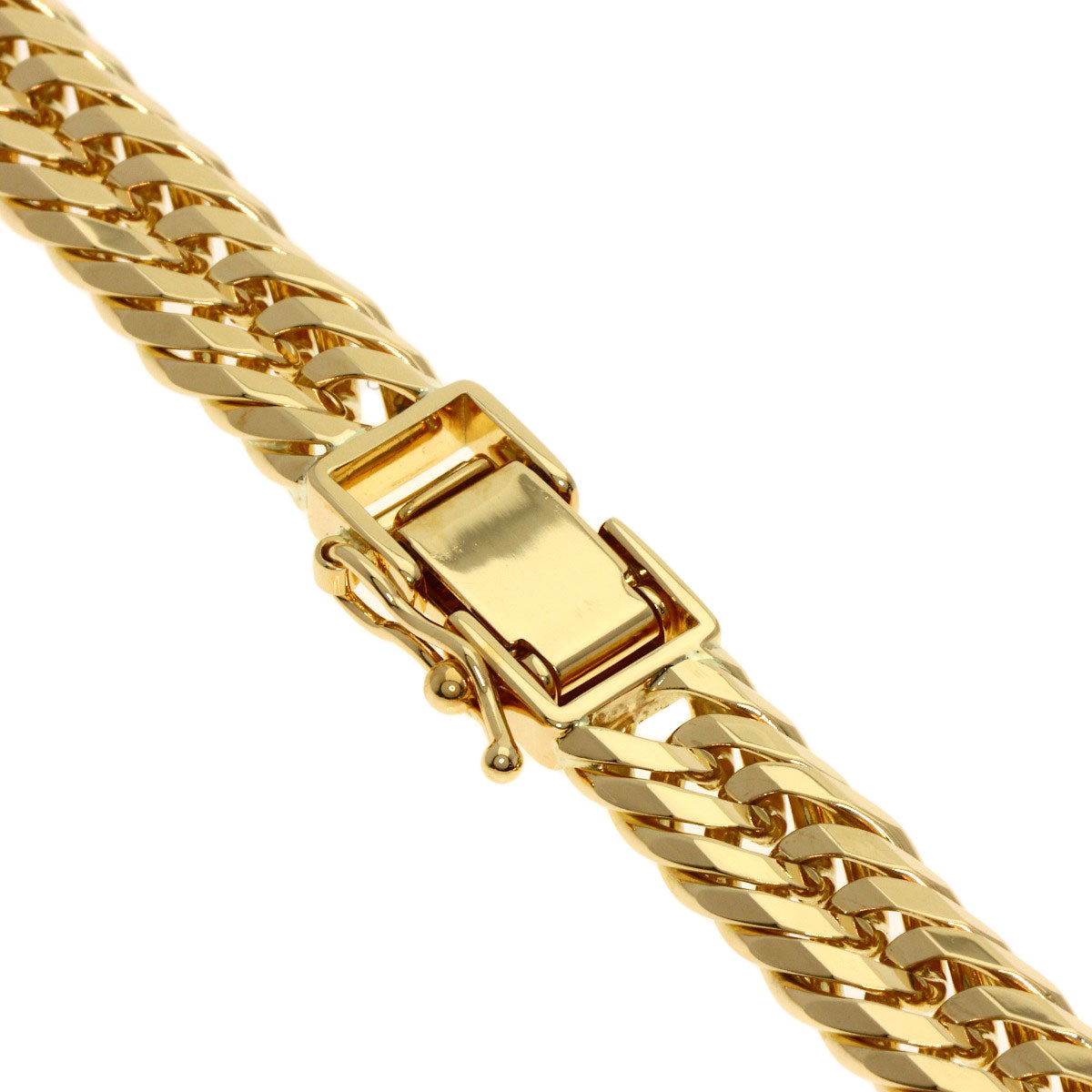 SELECT JEWELRY セレクトジュエリー 喜平 キヘイ 6面 トリプル ネックレス K18YG メンズ 中古