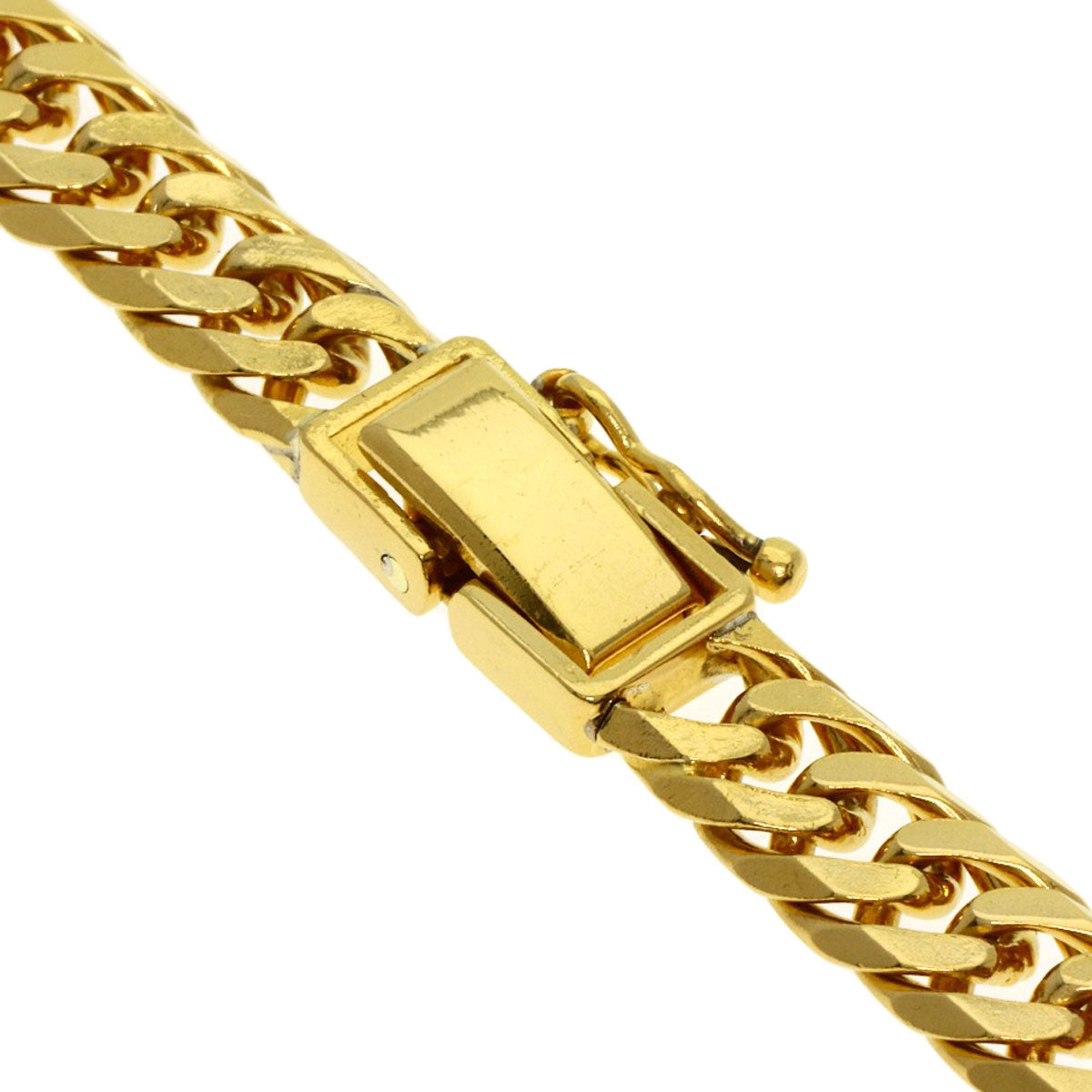 SELECT JEWELRY セレクトジュエリー 喜平 キヘイ 6面 ダブル ネックレス K24YG メンズ 中古