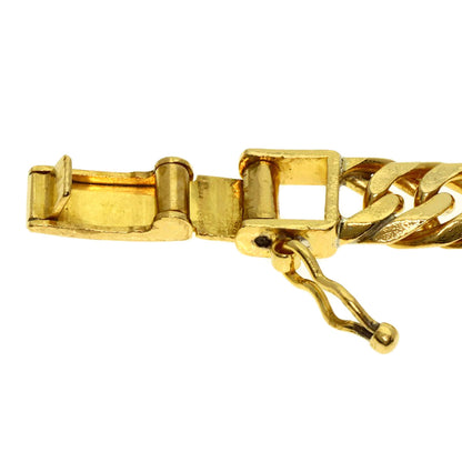 SELECT JEWELRY セレクトジュエリー 喜平 キヘイ 6面 ダブル ネックレス K24YG メンズ 中古