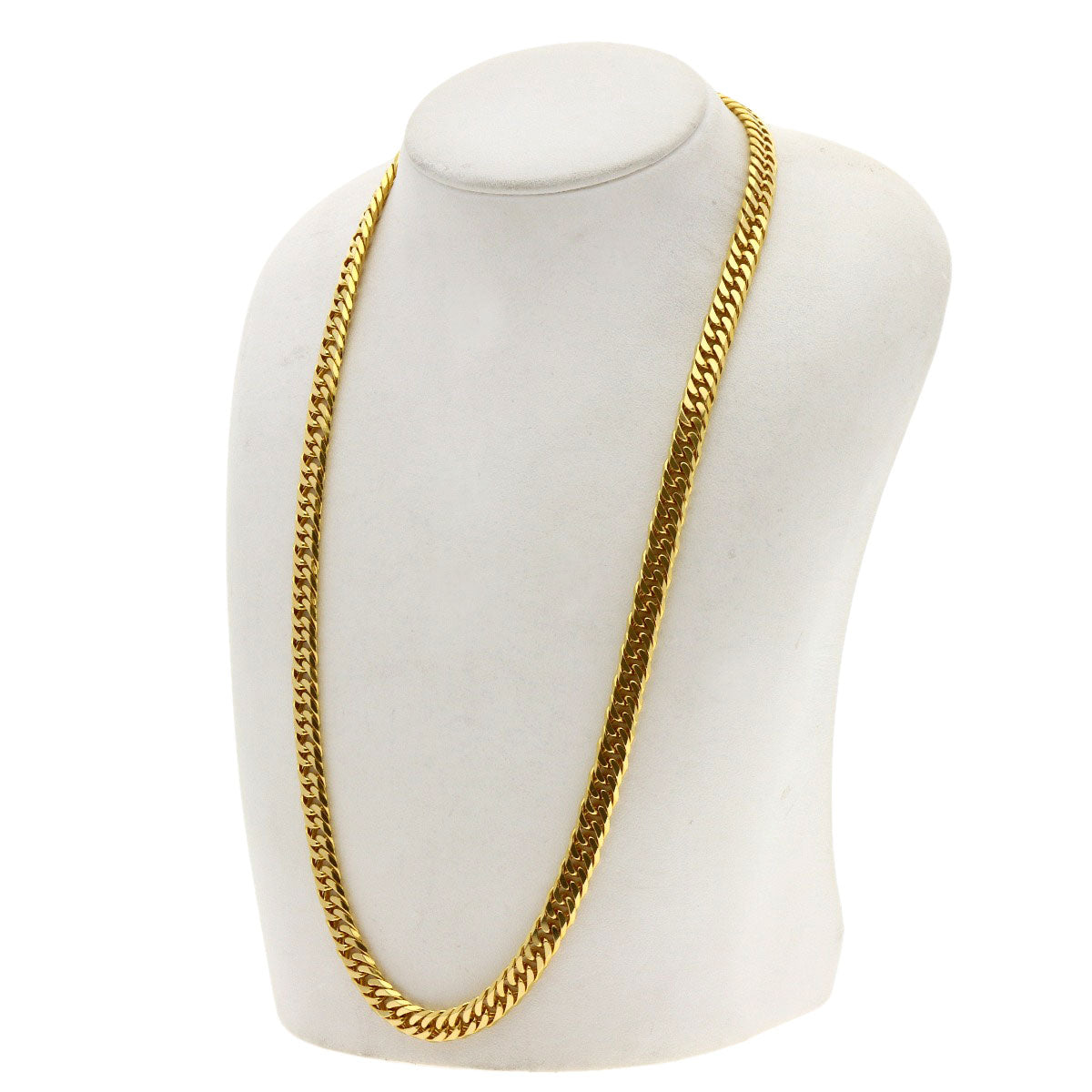 SELECT JEWELRY セレクトジュエリー 喜平 キヘイ 6面 ダブル ネックレス K24YG メンズ 中古