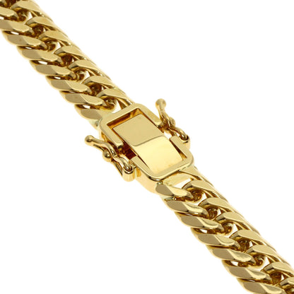 SELECT JEWELRY セレクトジュエリー 喜平 キヘイ 6面 ダブル ネックレス K18YG メンズ 中古