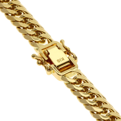 SELECT JEWELRY セレクトジュエリー 喜平 キヘイ 6面 ダブル ネックレス K18YG メンズ 中古