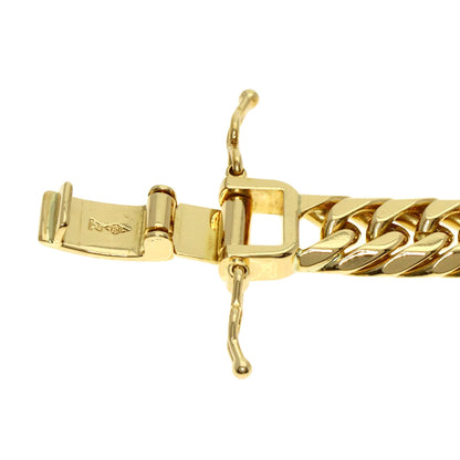 SELECT JEWELRY セレクトジュエリー 喜平 キヘイ 6面 ダブル ネックレス K18YG メンズ 中古