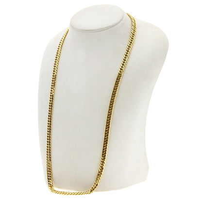SELECT JEWELRY セレクトジュエリー 喜平 キヘイ 6面 ダブル ネックレス K18YG メンズ 中古