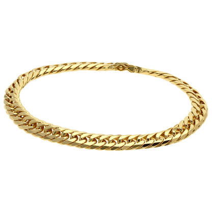 SELECT JEWELRY セレクトジュエリー 喜平 キヘイ 6面 ダブル ブレスレット K18YG メンズ 中古