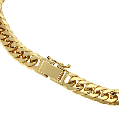 SELECT JEWELRY セレクトジュエリー 喜平 キヘイ 6面 ダブル ブレスレット K18YG メンズ 中古