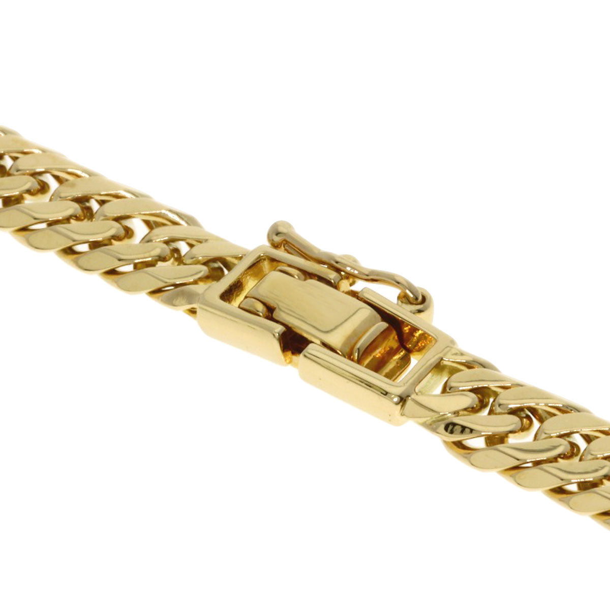 SELECT JEWELRY セレクトジュエリー 喜平 キヘイ W6面 ネックレス K18YG メンズ 中古