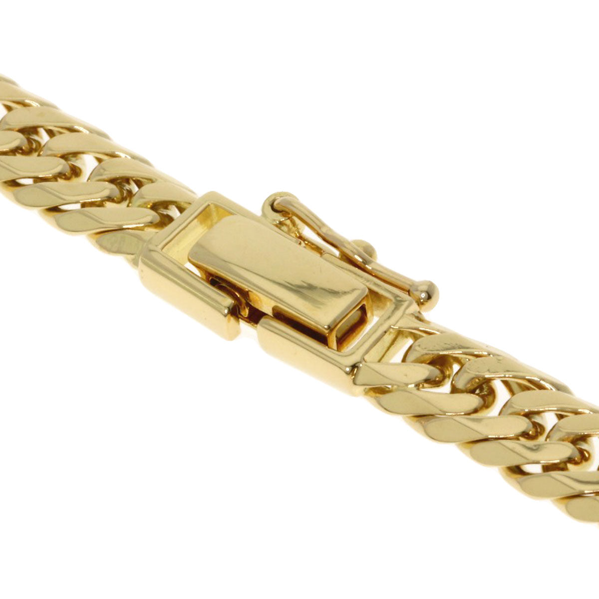SELECT JEWELRY セレクトジュエリー 喜平 キヘイ W6面 ネックレス K18YG メンズ 中古