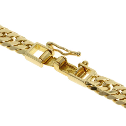 SELECT JEWELRY セレクトジュエリー 喜平 キヘイ W6面 ネックレス K18YG メンズ 中古