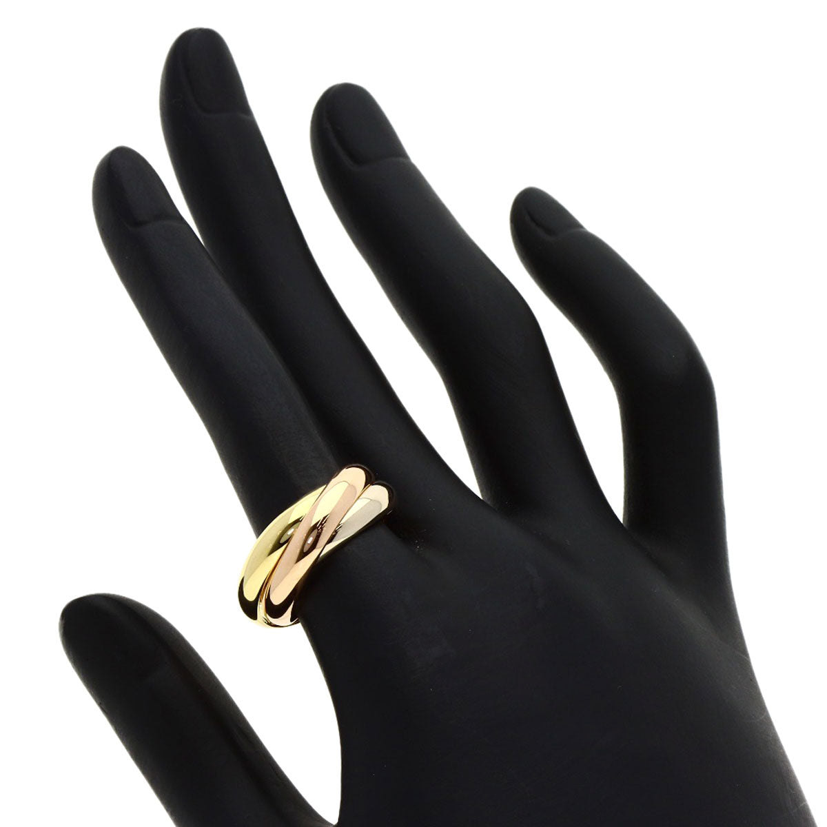 CARTIER カルティエ トリニティ #53 リング・指輪 K18YG レディース 中古