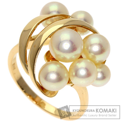 TASAKI タサキ パール 真珠 リング・指輪 K18YG レディース 中古