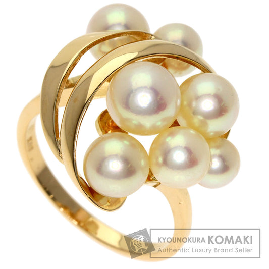 TASAKI タサキ パール 真珠 リング・指輪 K18YG レディース 中古