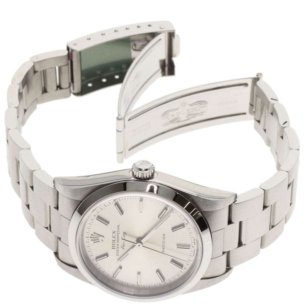 ROLEX ロレックス 14000 エアキング 未使用 腕時計 SS メンズ 中古