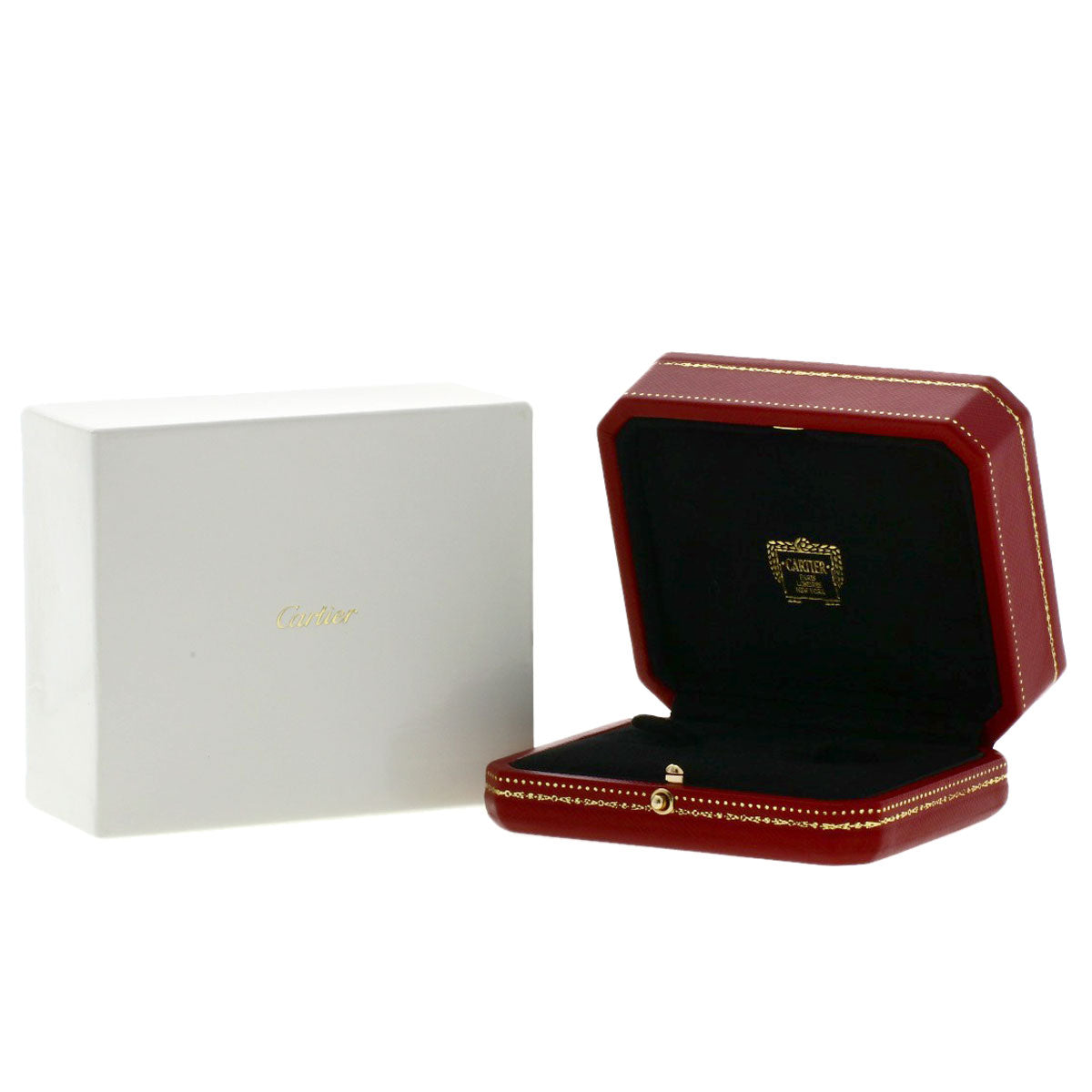 CARTIER カルティエ ディアマン レジェ ダイヤモンド ピアス K18WG レディース 中古