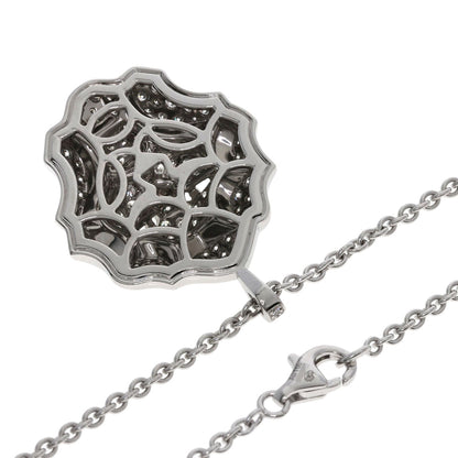 CHANEL シャネル スー ル シーニュ デュ リオン ダイヤモンド ネックレス K18WG レディース 中古